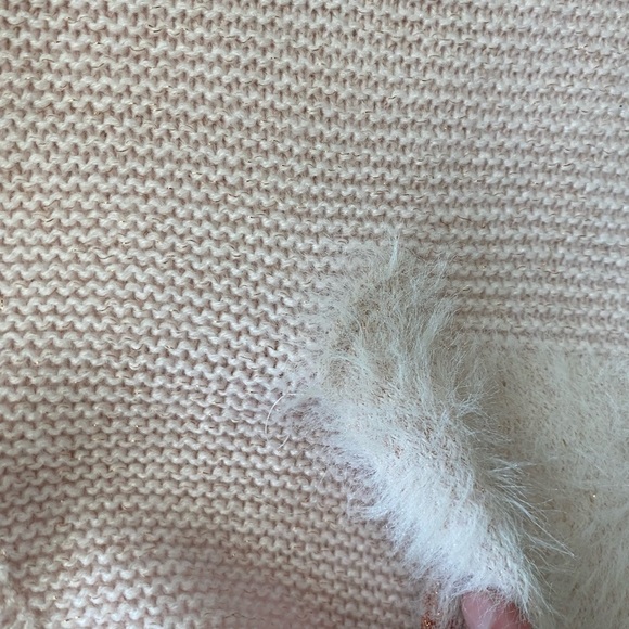 Cat & Jack, Girls Sweater Poncho, Pink, Barbiecore, Size 2T/3T - Picture 11 of 16